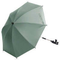 KINDERWAGENSONNENSCHIRM  - Smaragdgrün, Basics, Textil/Metall (75cm) - Jimmylee