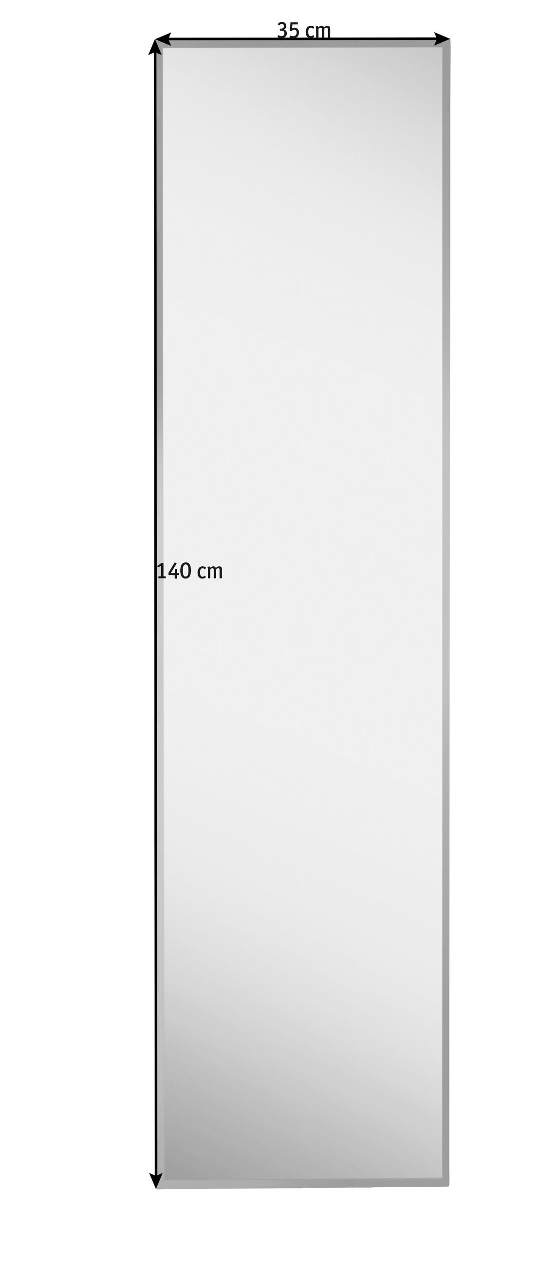 WANDSPIEGEL 35/140/0,3 cm    - Silberfarben, Design (35/140/0,3cm) - Xora