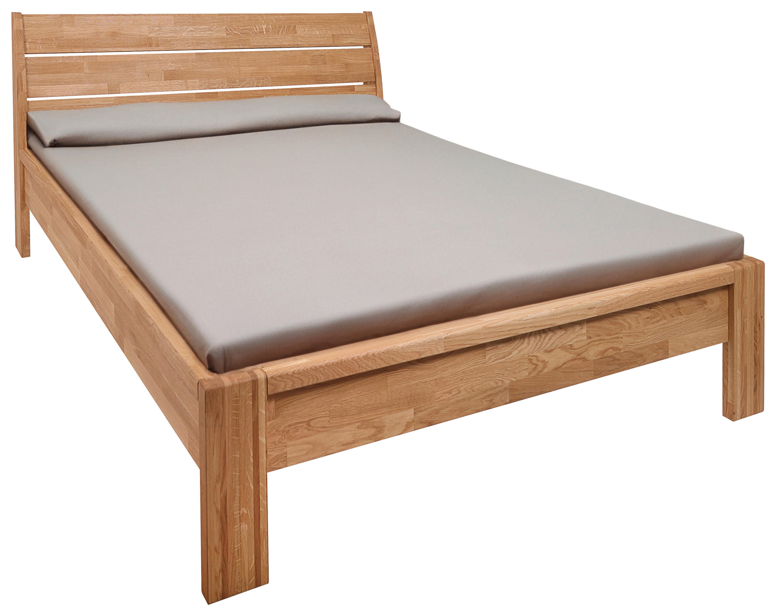 ÁGY  vad tölgy  - vad tölgy, Modern, fa (148/87/209cm) - MID.YOU