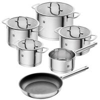 KOCHTOPFSET TrueFlow 6-teilig  - Edelstahlfarben, Basics, Metall - Zwilling
