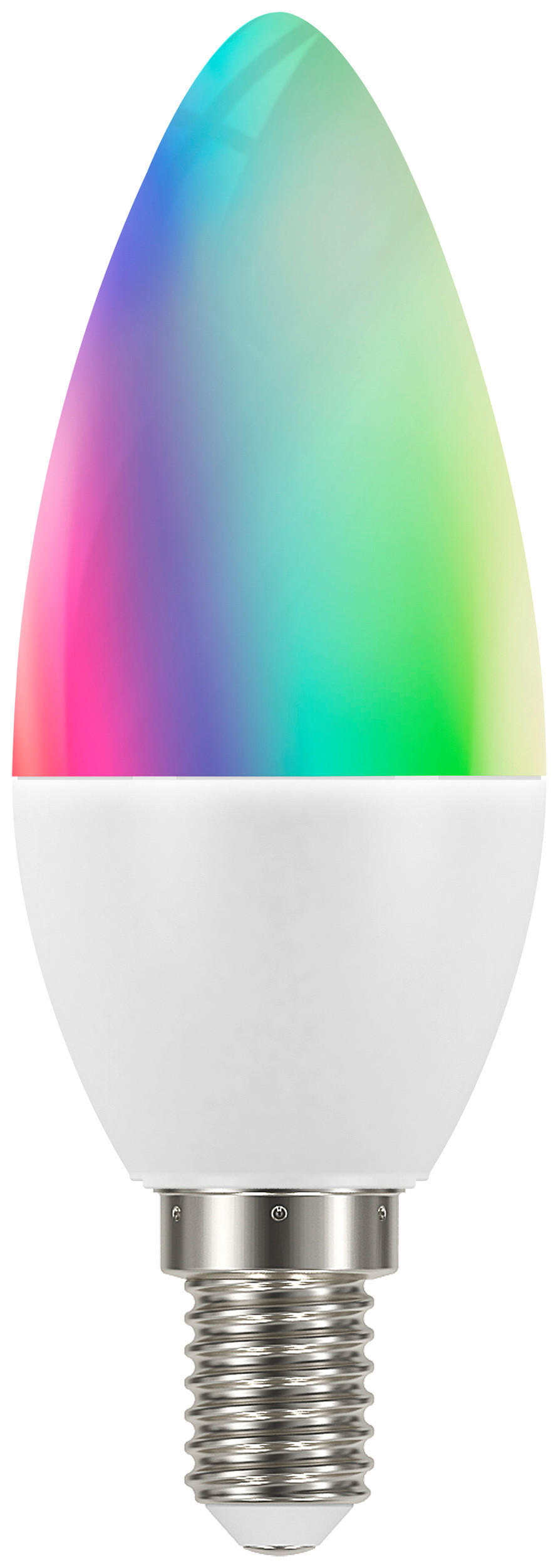 LED-LEUCHTMITTEL   E14  - Multicolor/Weiß, Basics, Glas (3,8/10,6/3,8cm) - Tint