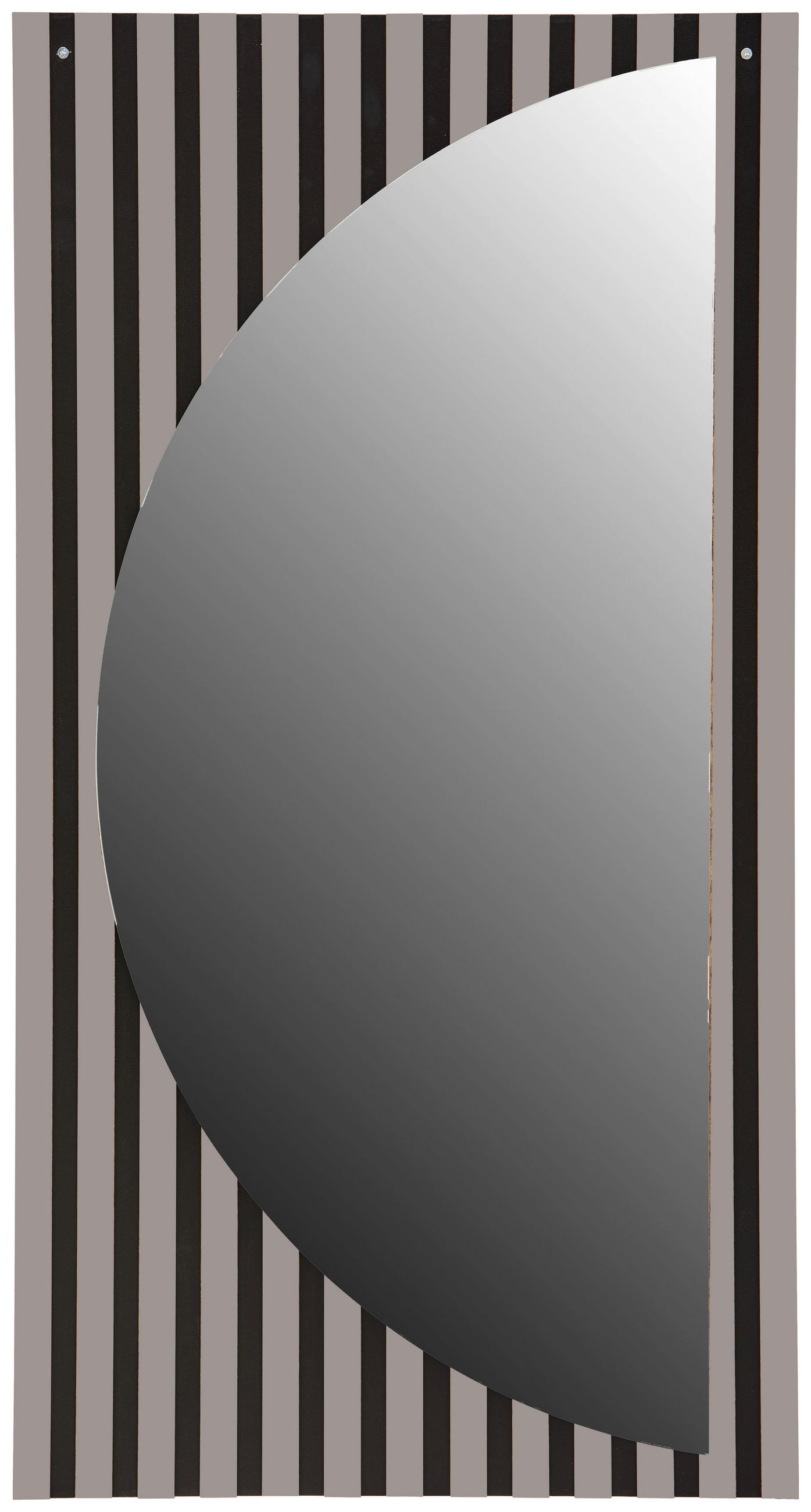 WANDSPIEGEL 53/100/7,3 cm    in rechteckig  - Schwarz/Grau, Design, Glas/Holzwerkstoff (53/100/7,3cm) - Carryhome