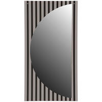 WANDSPIEGEL 53/100/7,3 cm    in rechteckig  - Schwarz/Grau, Design, Glas/Holzwerkstoff (53/100/7,3cm) - Carryhome