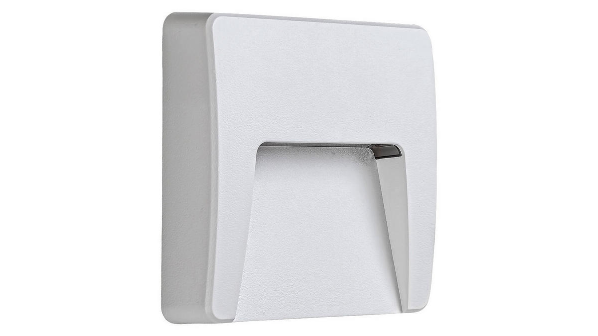 ZIDNA SVJETILJKA VANJSKA Trento  - bijela, Basics, plastika (12/12cm)