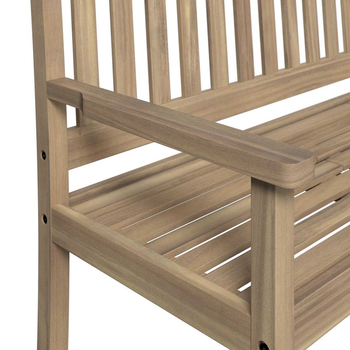 GARTENBANK 120/89/55 cm  in Akaziefarben  - Akaziefarben, ROMANTIK / LANDHAUS, Holz (120/89/55cm) - Ambia Garden