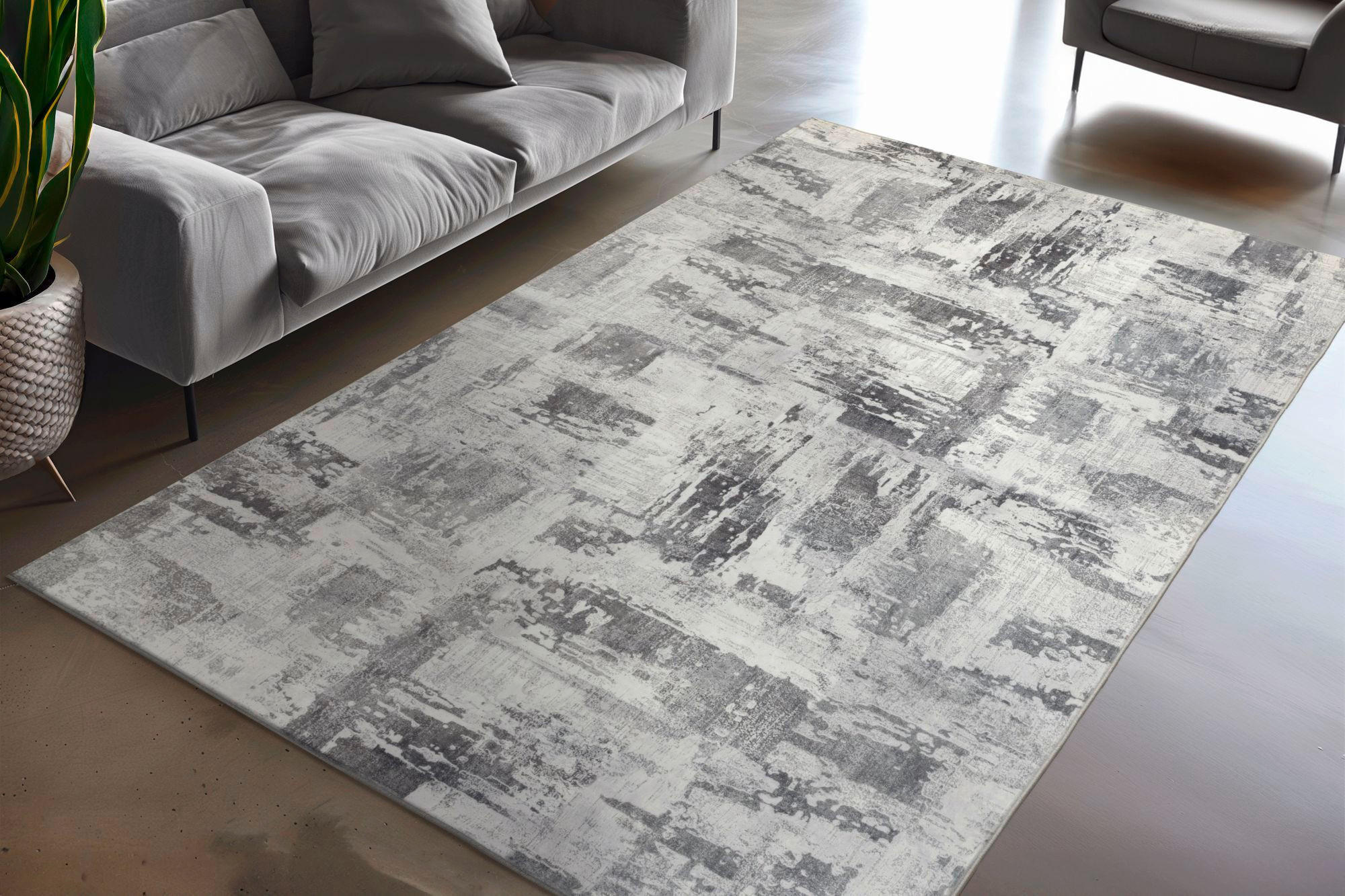 FLACHWEBETEPPICH 120/170 cm My Avantgarde Grau  - Grau, KONVENTIONELL, Textil (120/170cm) - Obsession