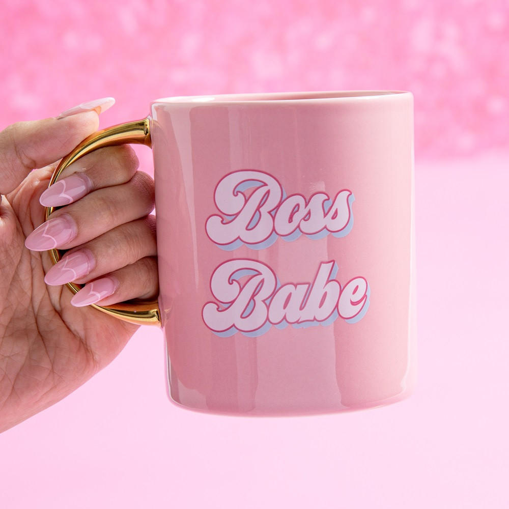 KAFFEETASSE 450 ml  - Rosa, Basics, Keramik (450ml) - Paris Hilton