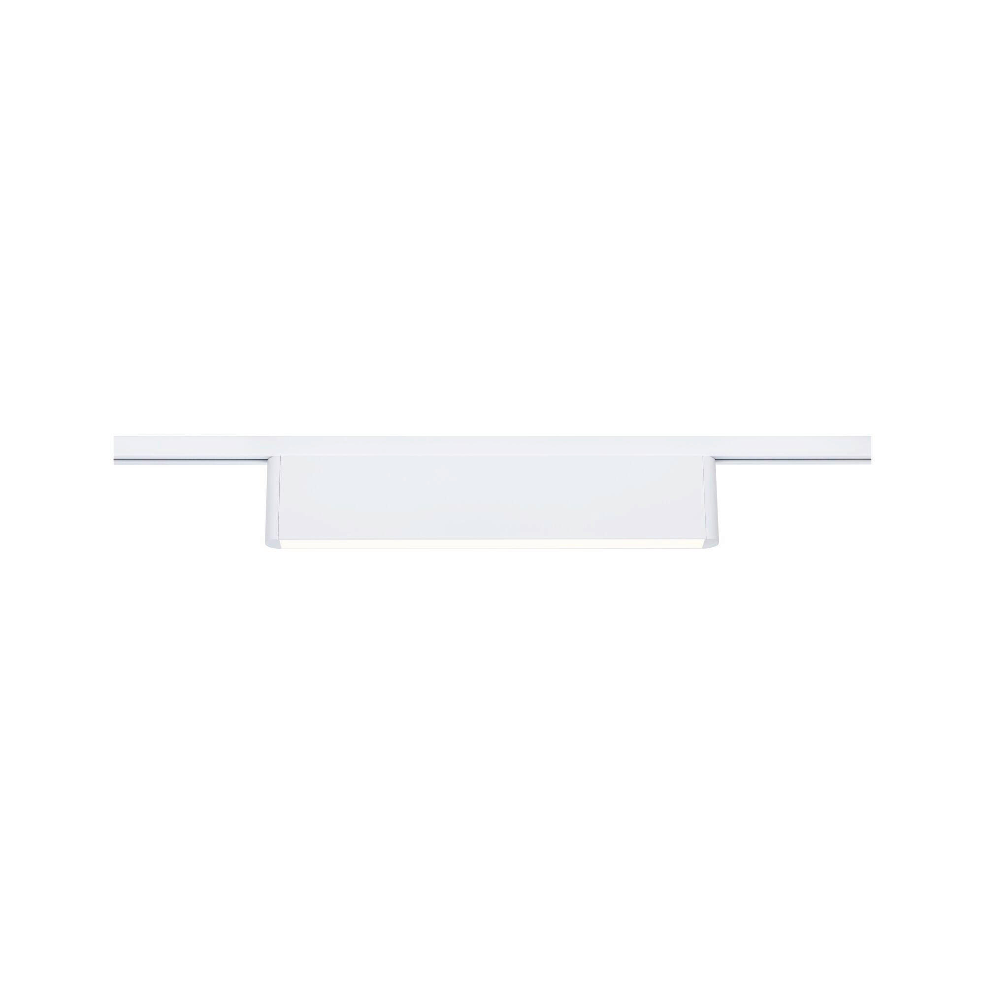 SCHIENENSYSTEM-STRAHLER URail Ceris 37,2/7,4/2,3 cm   - Weiß, Basics, Metall (37,2/7,4/2,3cm) - Paulmann
