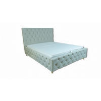 Pat 160x200 Cm, crem - auriu/crem, Modern, textil (215/177/120cm) - Voleo