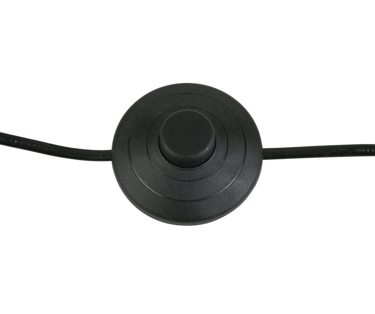 LAMPADAR - negru, Konventionell, plastic/metal (25/25/132cm) - Marama