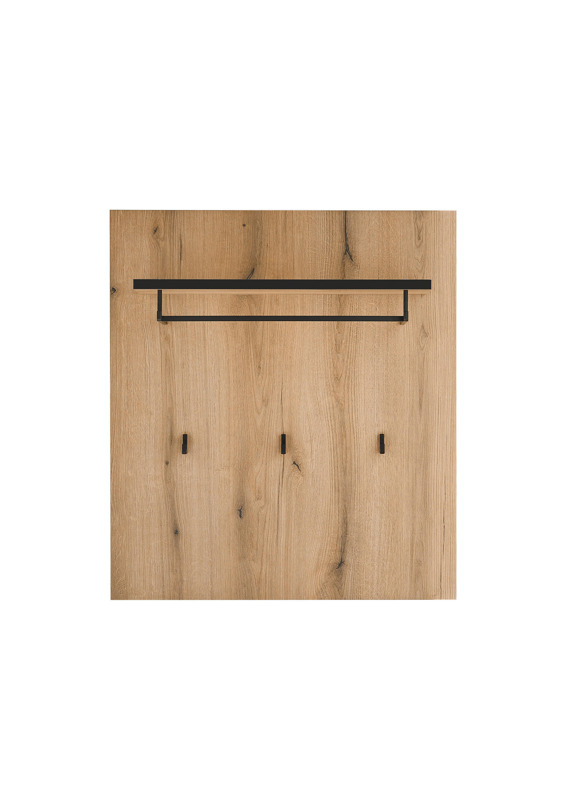 GARDEROBENPANEEL  in 79/89/25 cm  - Eichefarben/Anthrazit, MODERN, Holzwerkstoff (79/89/25cm) - MID.YOU