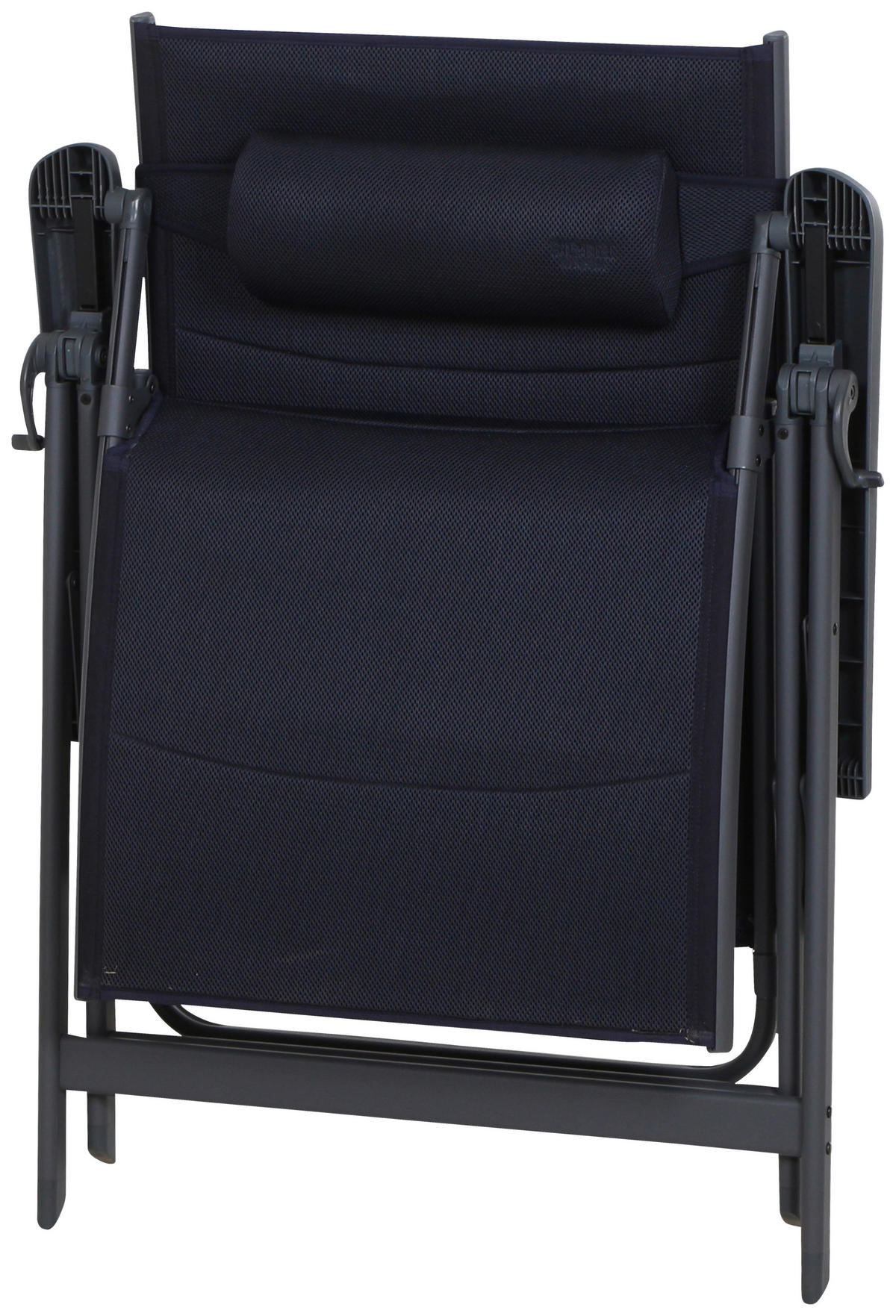 GARTEN-RELAXLIEGE 75/123/91 cm  - Anthrazit, KONVENTIONELL, Textil/Metall (75/123/91cm) - Siena Garden