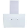 DUNSTABZUGSHAUBE CH99060WA  - Weiß, Trend, Glas/Metall (60/78-116/40,8cm) - Respekta