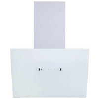 DUNSTABZUGSHAUBE CH99060WA  - Weiß, Trend, Glas/Metall (60/78-116/40,8cm) - Respekta