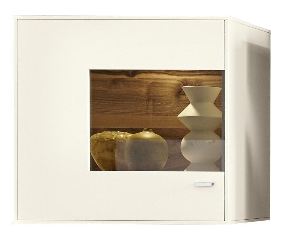 Hängevitrine in Weiß