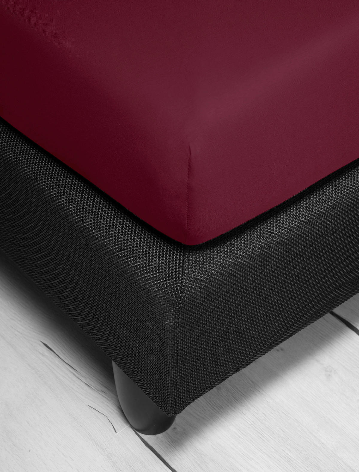 SPANNBETTTUCH Jersey 100/200 cm  - Brombeere, KONVENTIONELL, Textil (100/200cm) - Irisette