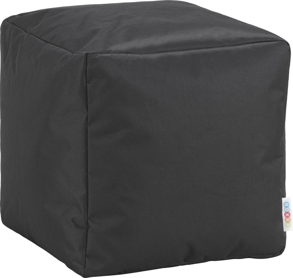 SITZWÜRFEL in Schwarz Textil  - Schwarz, Design, Textil (40/40/40cm) - Boxxx