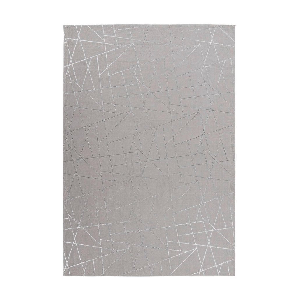 PLOCHO TKANÝ KOBEREC, 160/230 cm strieborná, taupe