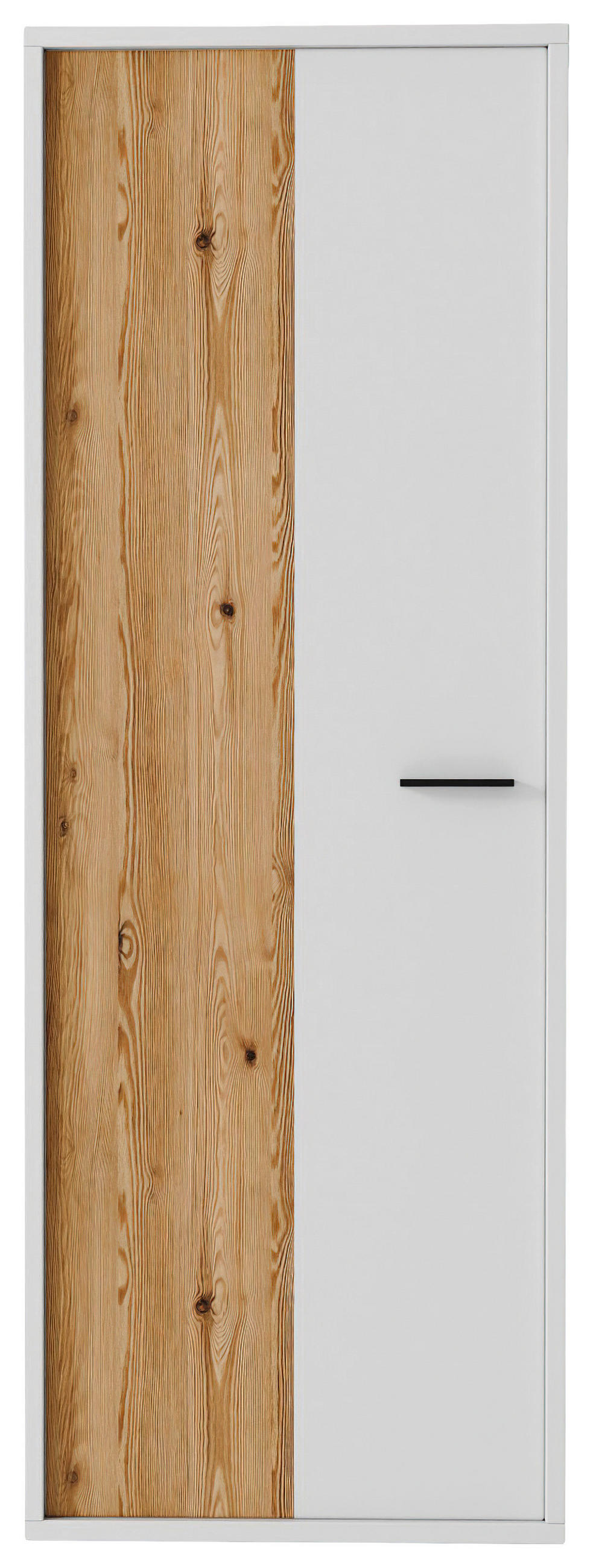 GARDEROBENSCHRANK  in 65/181/37 cm  - Eichefarben/Anthrazit, Design, Holzwerkstoff/Metall (65/181/37cm) - Xora