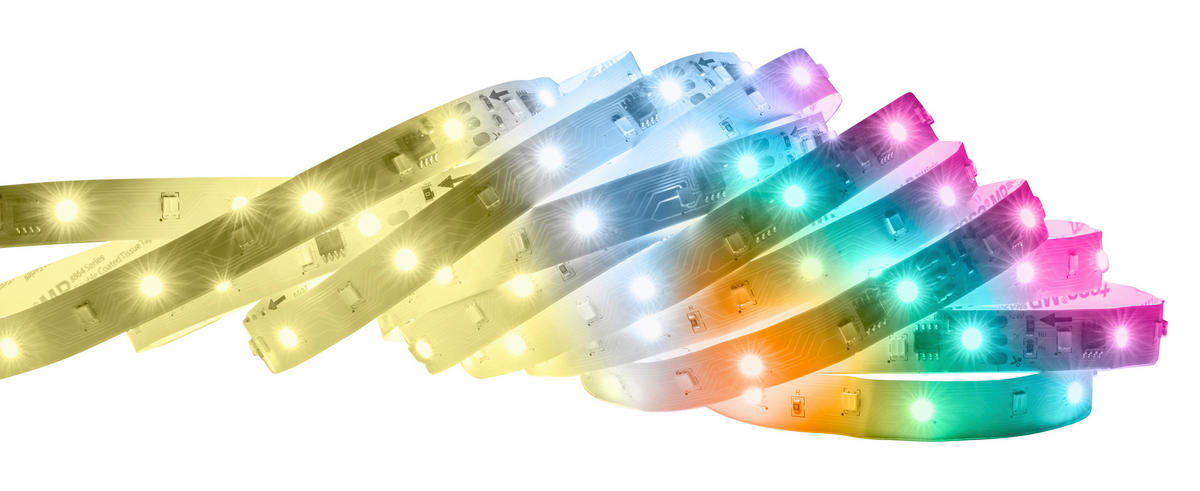 LED-STRIP 500 cm  - Weiß, Basics, Kunststoff (500cm)