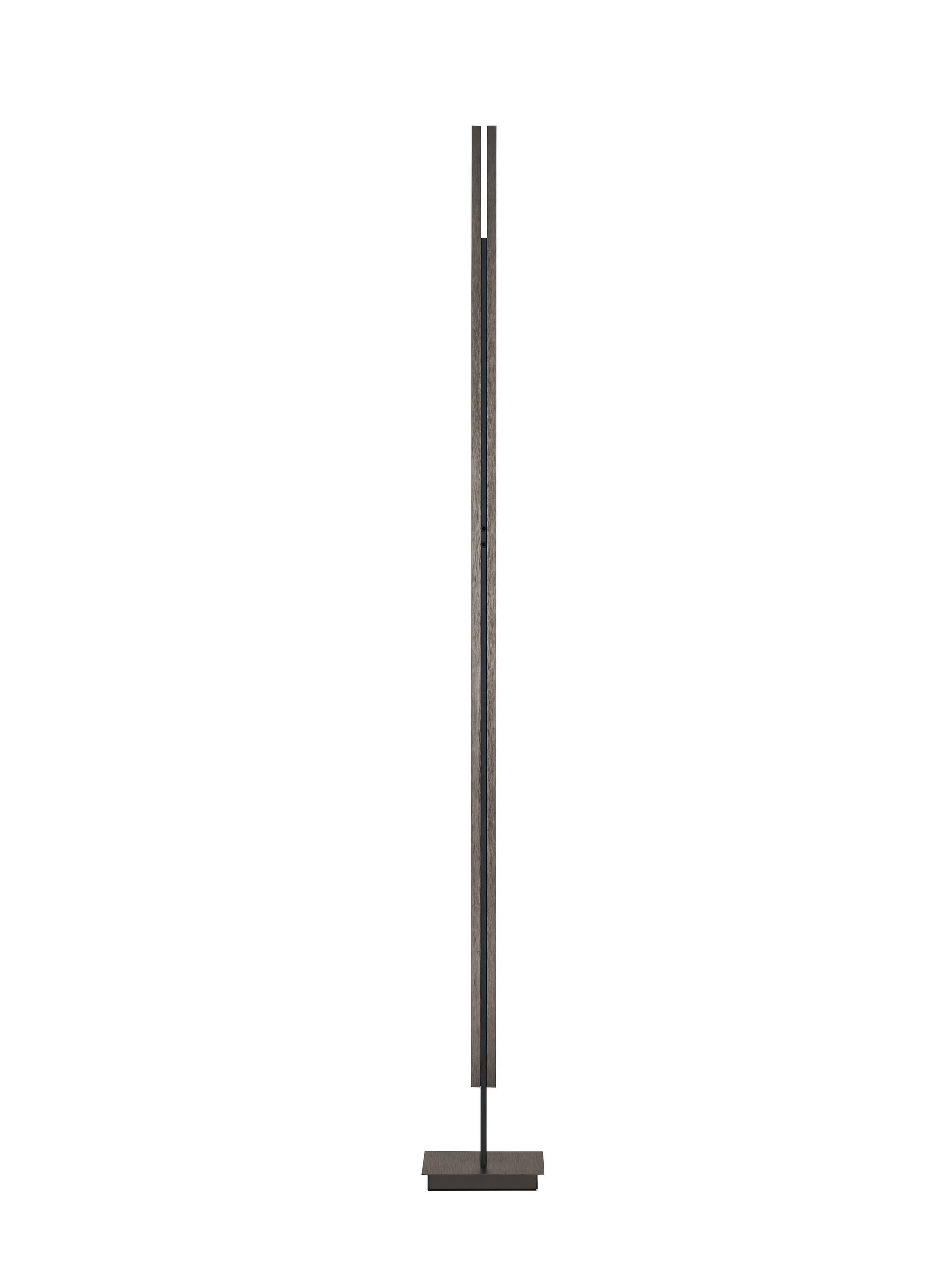 LED-STEHLEUCHTE - Bronzefarben, Design, Metall (4/165cm) - Hell
