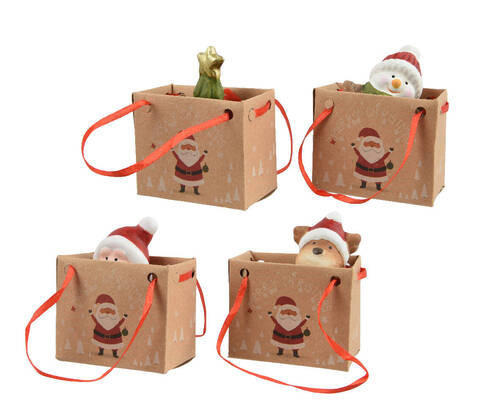 FIGURINĂ DE CRĂCIUN - Basics (4,00/3,20/6,50cm)