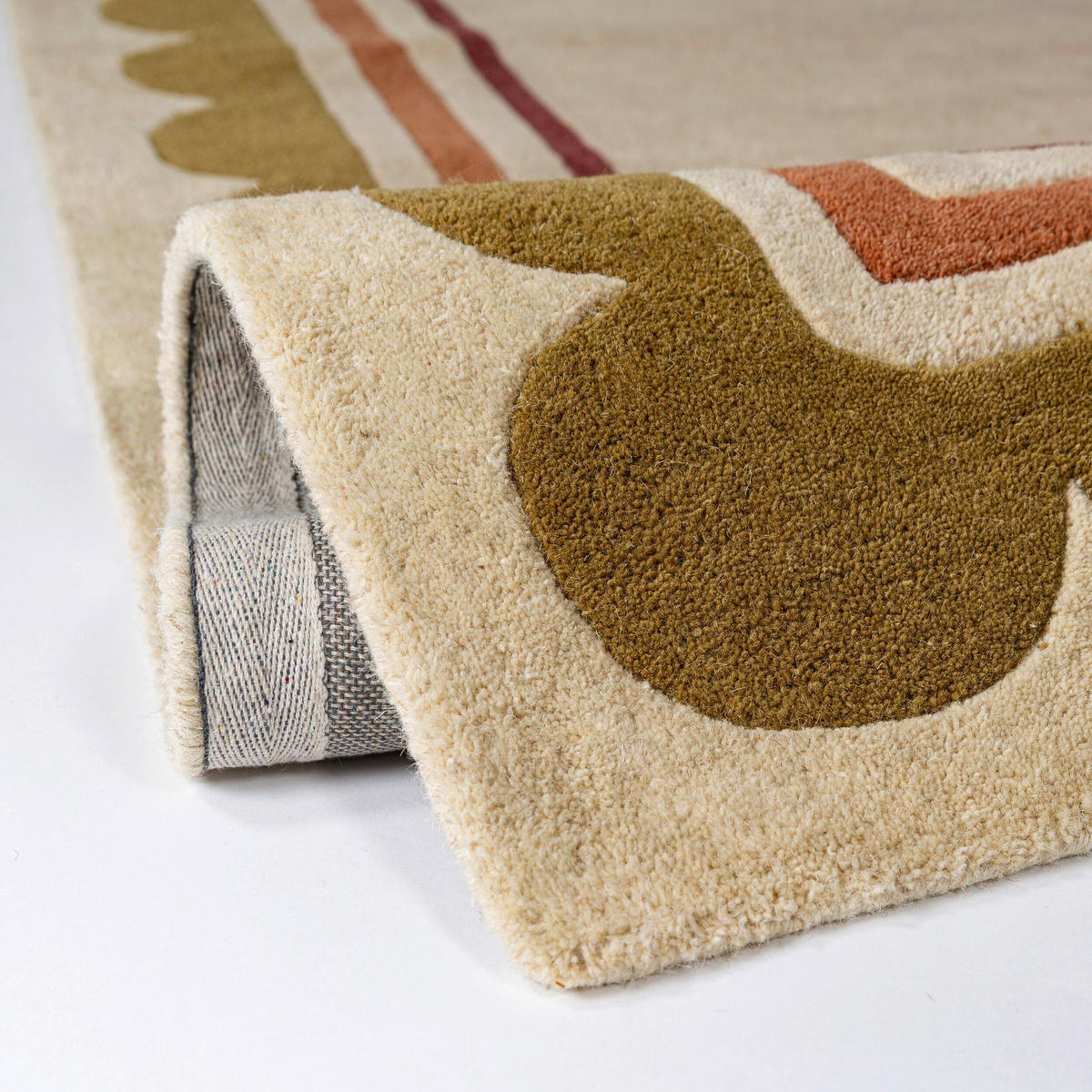 WOLLTEPPICH 80/230 cm Lois Grün rechteckig  - Grün, Basics, Textil (80/230cm) - Flair Rugs