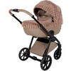 BARNVAGNSSET  - cappuccino/svart, Design, metall/textil (104,5/62/94cm) - Jimmylee