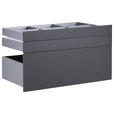SCHUBLADENSET 90,9/50,3/46,8 cm   - Anthrazit, KONVENTIONELL, Holzwerkstoff (90,9/50,3/46,8cm) - Hom`in