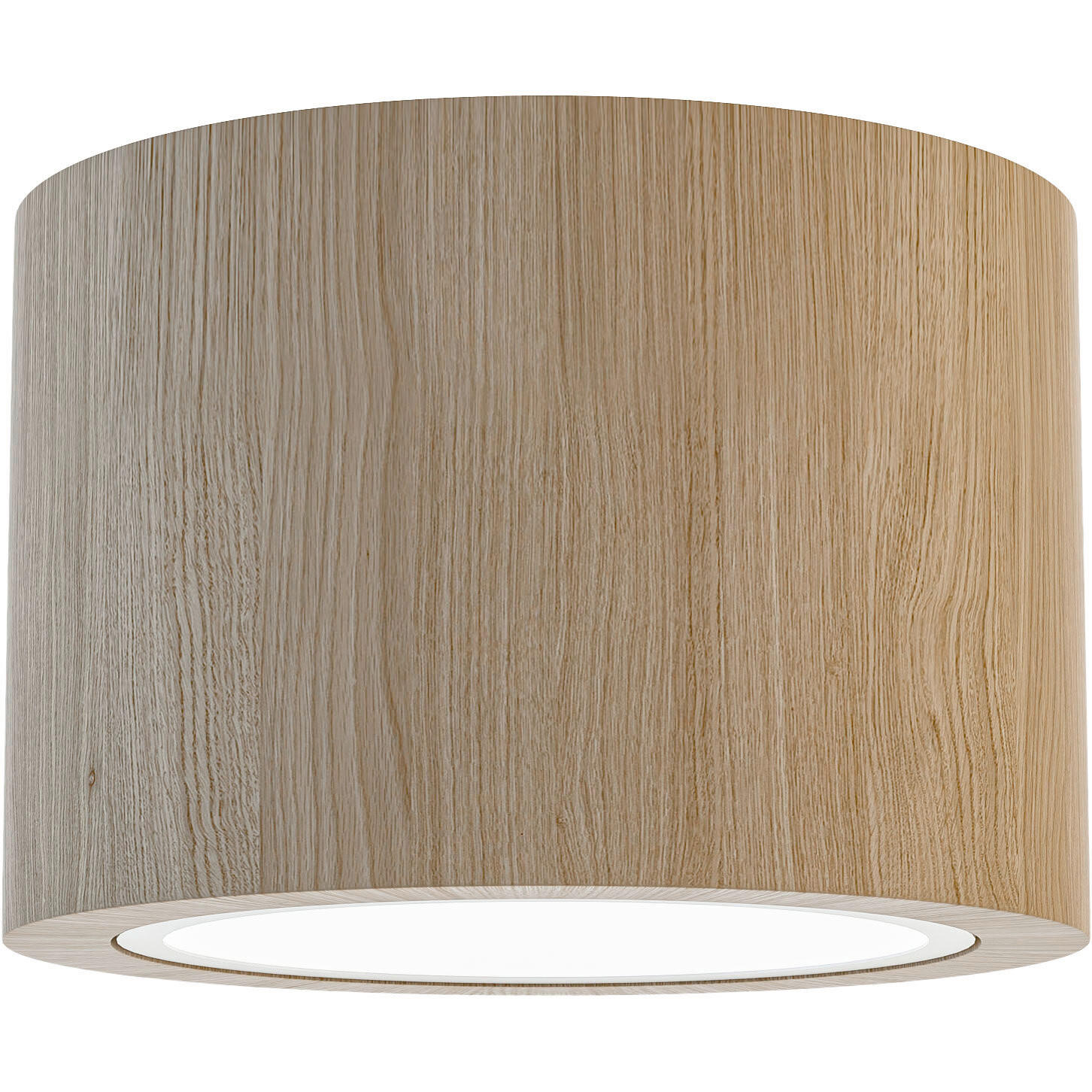 DECKENSTRAHLER 12/8 cm   - Eichefarben, Natur, Holz (12/8cm)