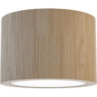 DECKENSTRAHLER 12/8 cm   - Eichefarben, Natur, Holz (12/8cm)