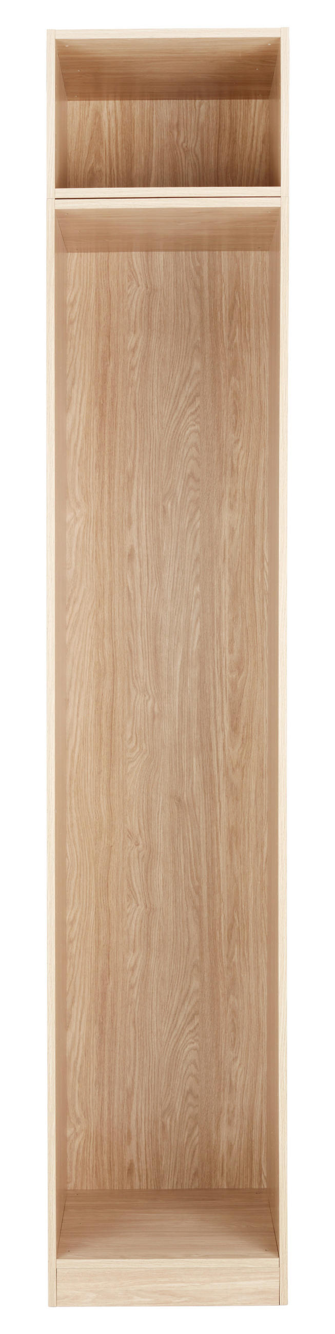 KORPUS ORMARA ZA ODJEĆU  boje hrasta  45,6/242,2/56,5 cm    - boje hrasta, Konvencionalno, drvni materijal (45,6/242,2/56,5cm) - Hom`in