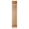 KORPUS ORMARA ZA ODEĆU  boja hrasta  45,6/242,2/56,5 cm    - boja hrasta, Konvencionalno, pločasti materijal (45,6/242,2/56,5cm) - Hom`in