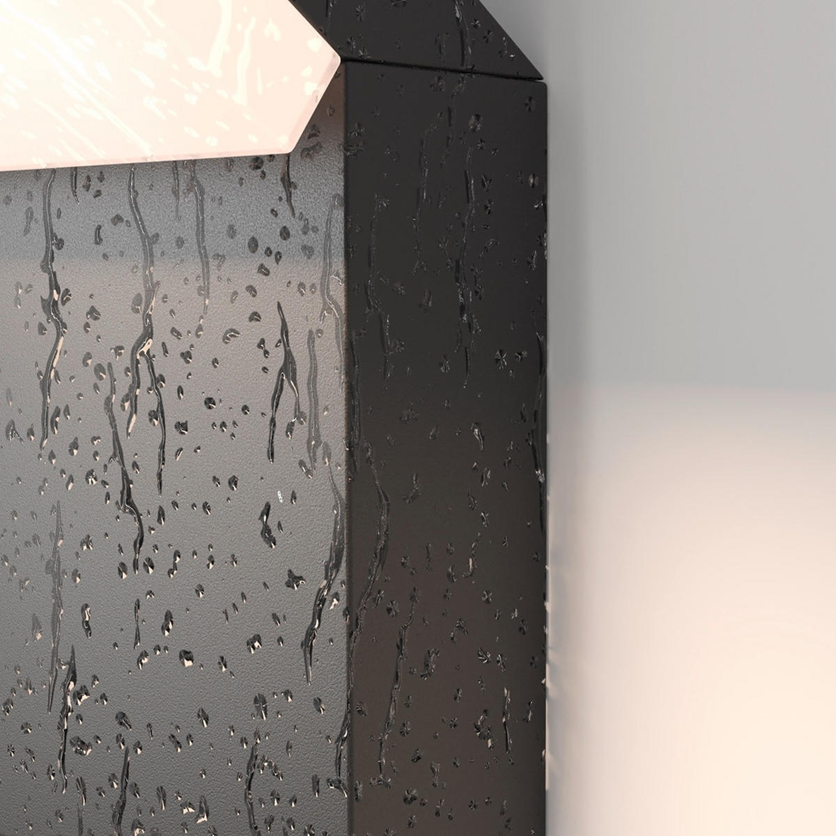 AUSSENLEUCHTE - Schwarz, Basics, Metall (10/16,5/80cm) - MAYTONI