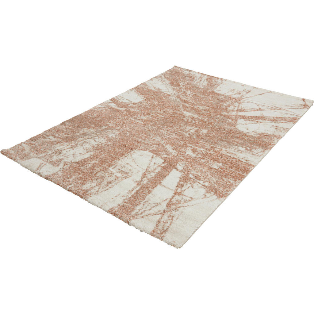 Thumbnail - Obsession Webteppich My Bologna, Creme, Cognac, Textil, Abstraktes, rechteckig, 200x290 cm, Oeko-Tex® Standard 100, für ...