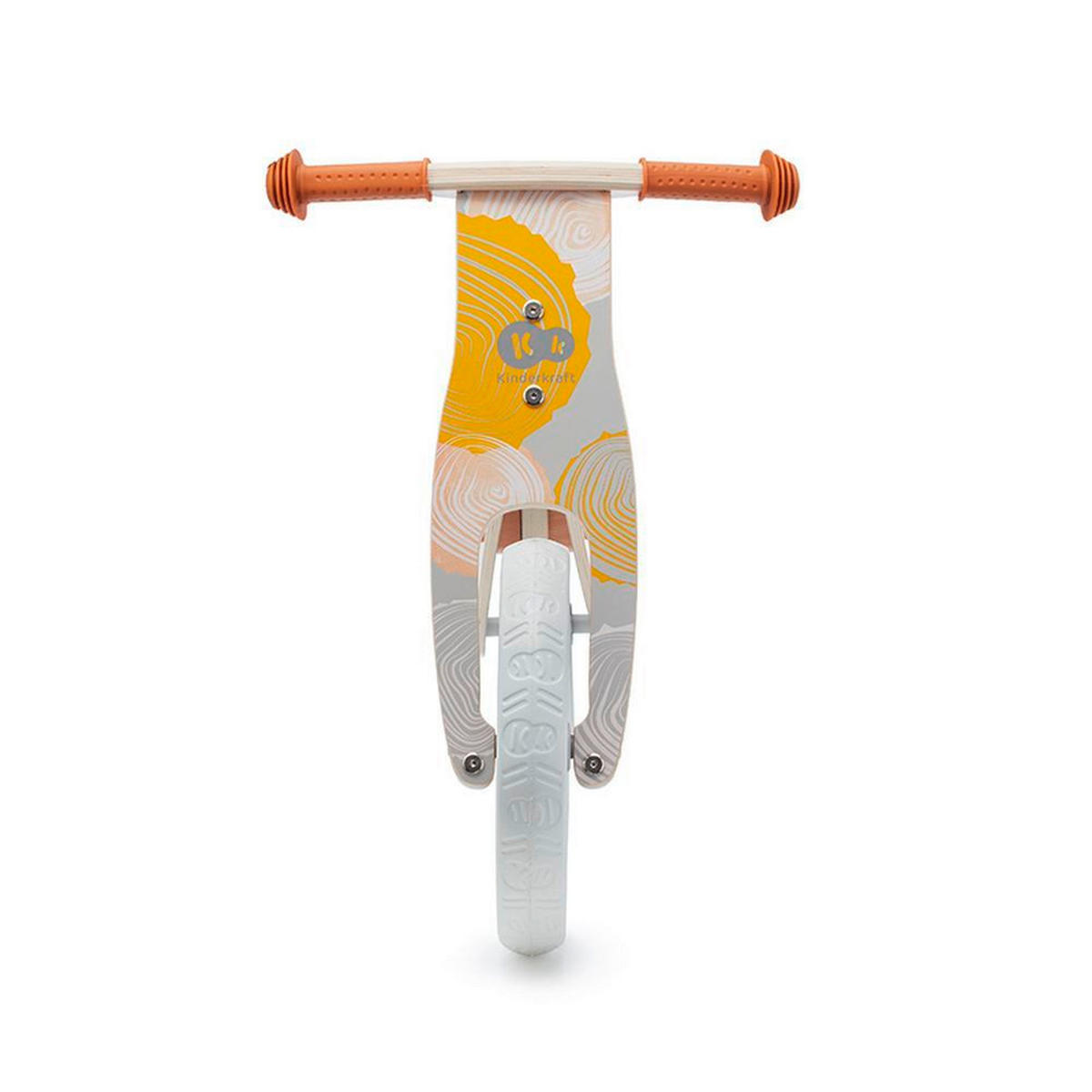 BICIKL GURALICA  RUNNER  - narančasta/siva, Basics, drvo/metal (38/54/83cm) - kinderkraft