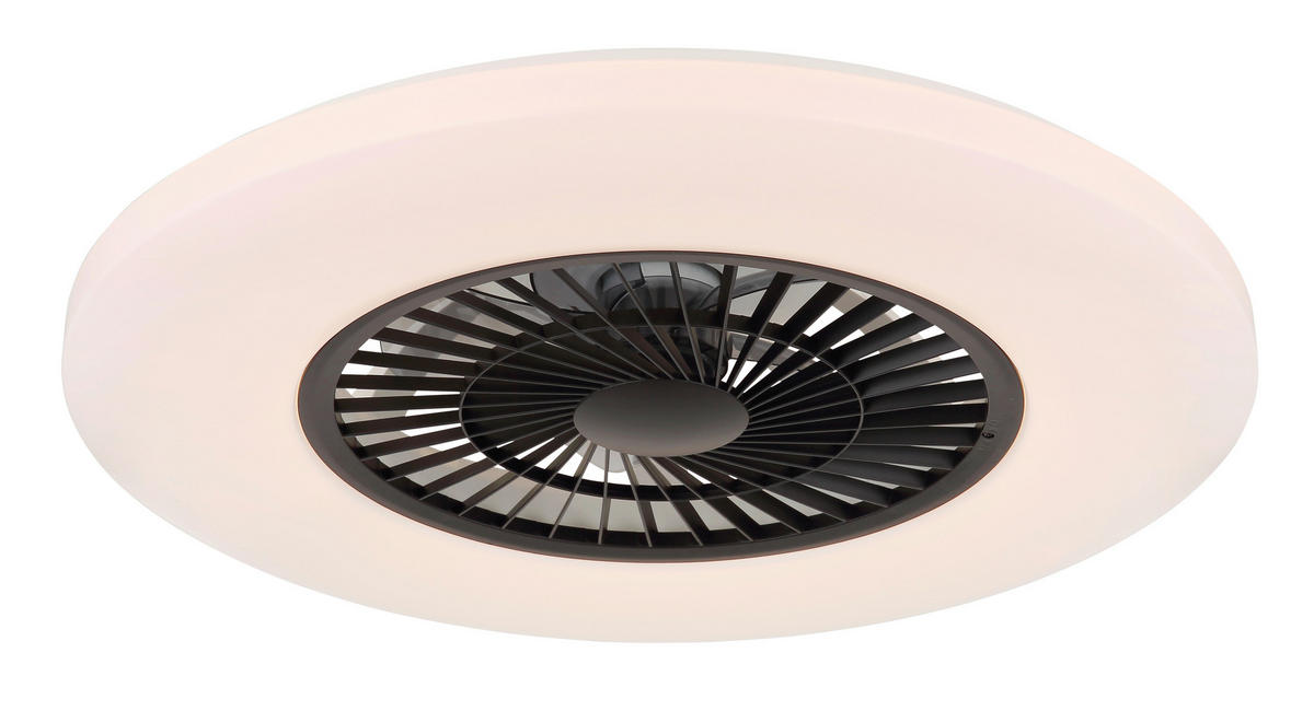 VENTILATOR STROPNI  crna, bijela   crna, bijela  ALVA  - bijela/crna, Konvencionalno, plastika (59,5/15,4cm) - Globo