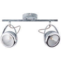 DECKENSTRAHLER 14/22/37 cm   - Klar/Chromfarben, LIFESTYLE, Glas/Metall (14/22/37cm) - Brilliant