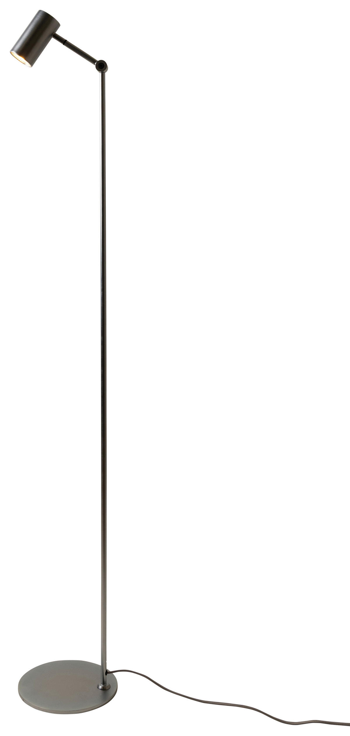 STEHLEUCHTE 22/134 cm    - Nickelfarben, Design, Metall (22/134cm) - It's about Romi