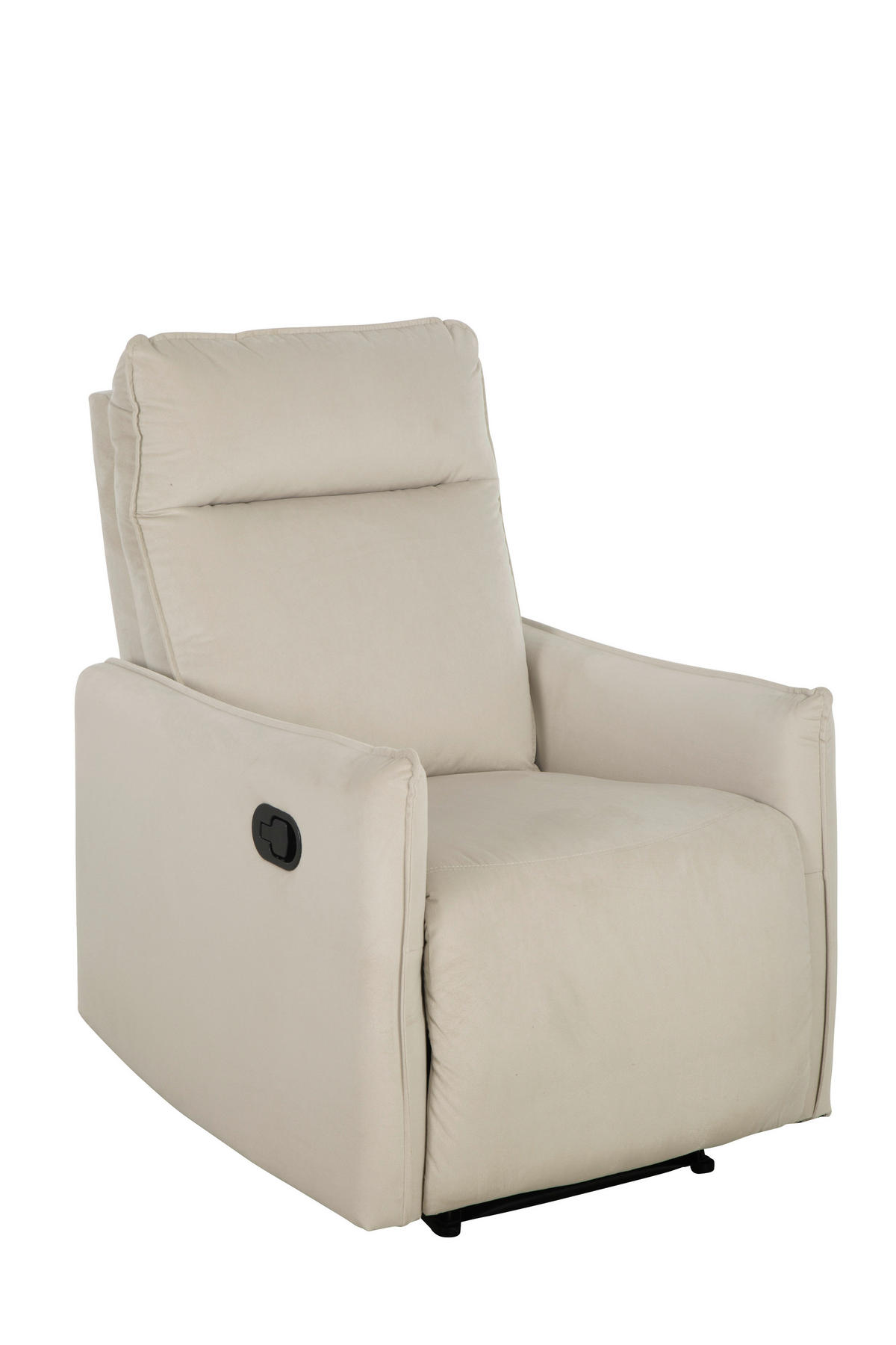SITZGARNITUR in Samt Beige  - Beige, Konventionell, Textil/Metall (72/102/85.5cm) - P & B