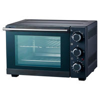 BACKOFEN 613-401063  - Schwarz, Basics, Glas/Kunststoff (48/39/34.3cm) - Atrigo