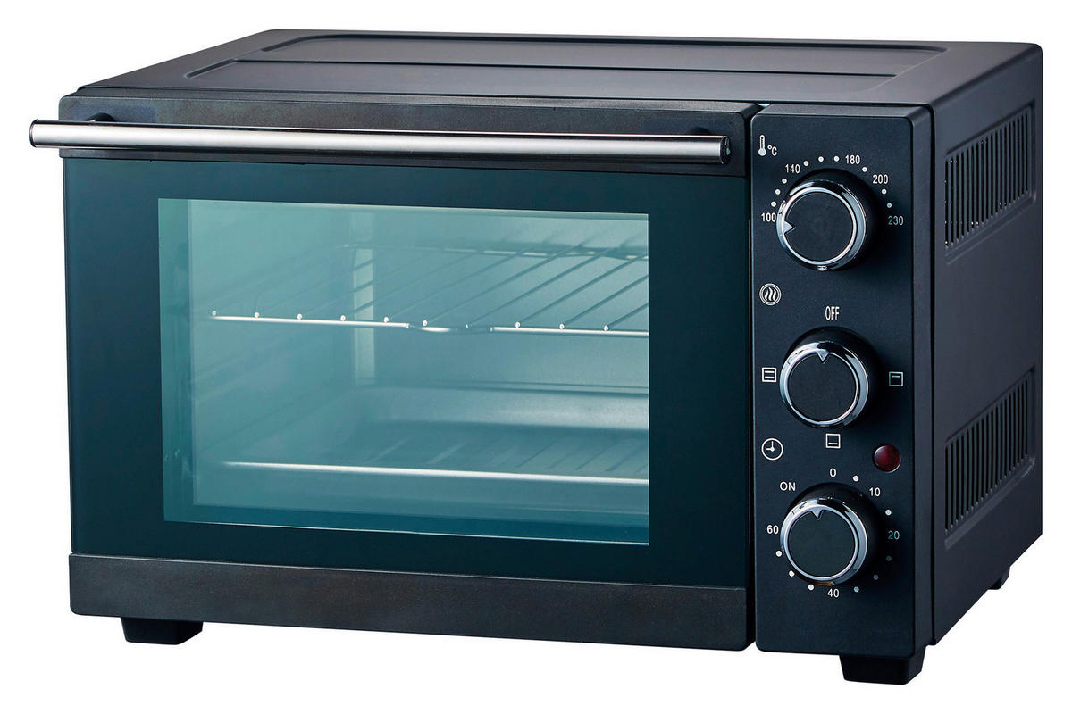 BACKOFEN 613-401063  - Schwarz, Basics, Glas/Kunststoff (48/39/34.3cm) - Atrigo