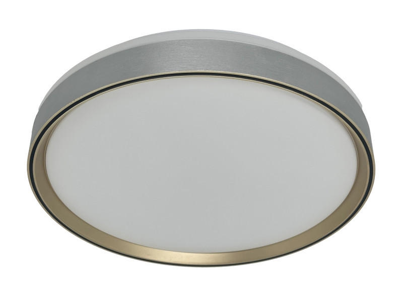STROPNA LED-SVETILKA  HAZEL /2160 lm/3000/4000/6500 K// - svetlo siva, Basics, umetna masa (48/8cm)