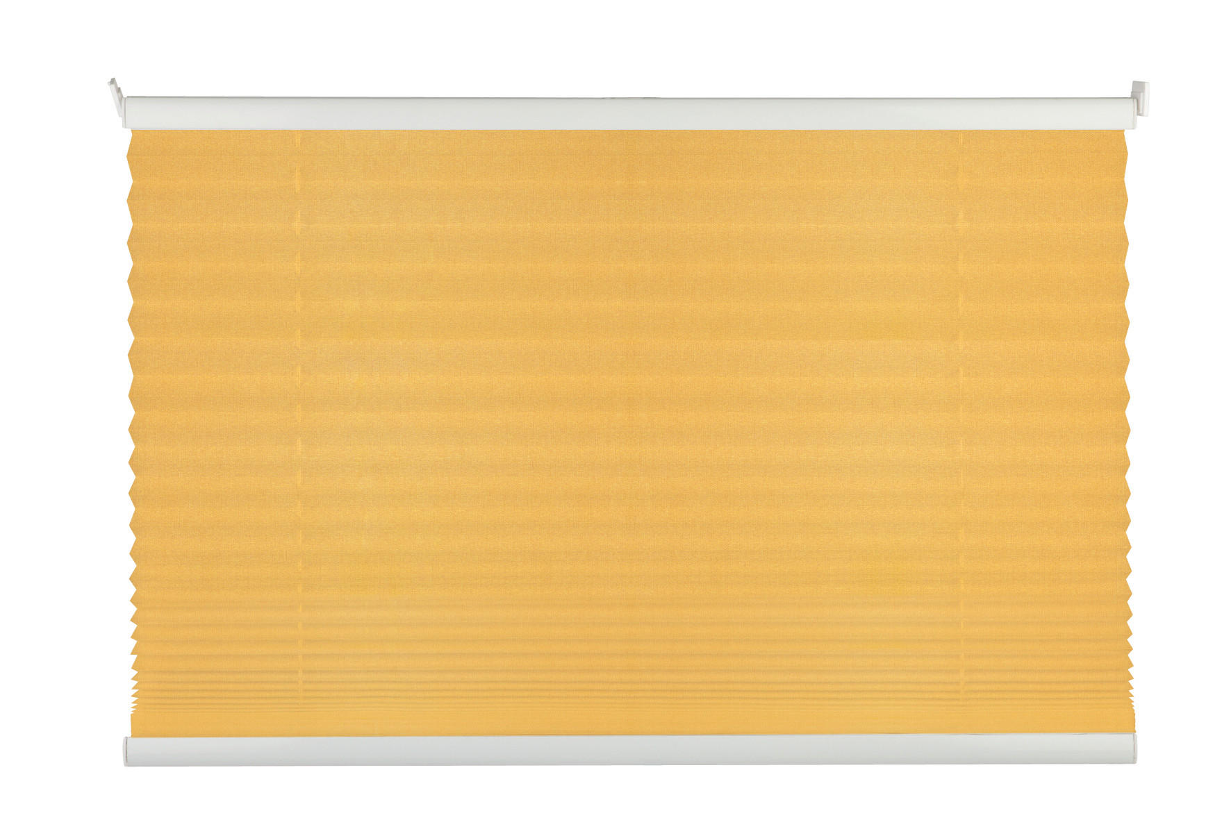 PLISSEE  halbtransparent   50/130 cm   - Goldfarben, Basics, Textil (50/130cm)
