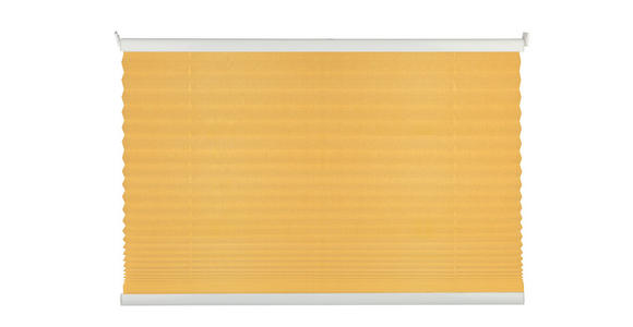 PLISSEE 75/130 cm  - Goldfarben, Basics, Kunststoff (75/130cm) - Homeware