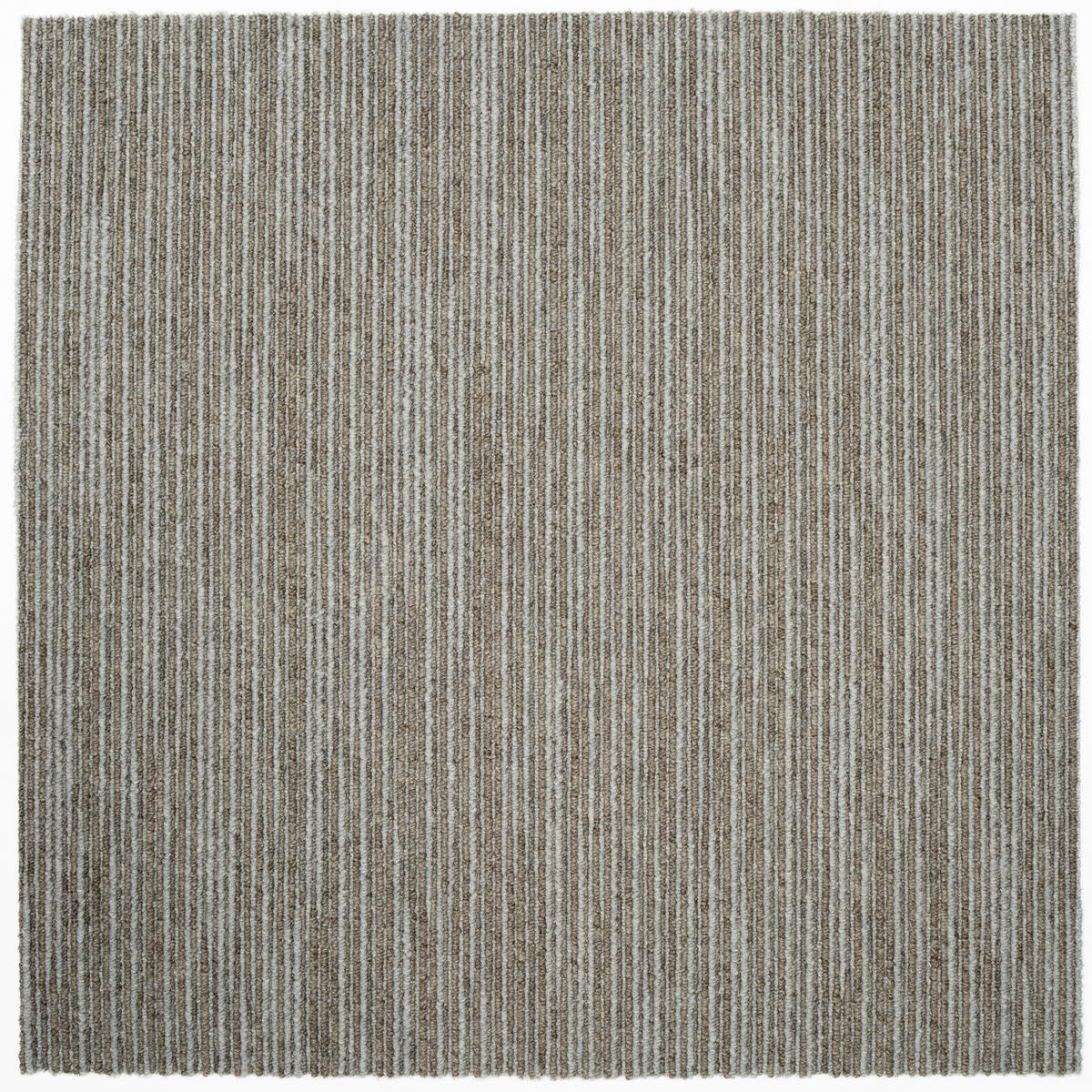 TEPPICHFLIESE 50/50 cm  in Grau, Hellbraun  - Hellbraun/Grau, Basics, Textil (50/50cm)