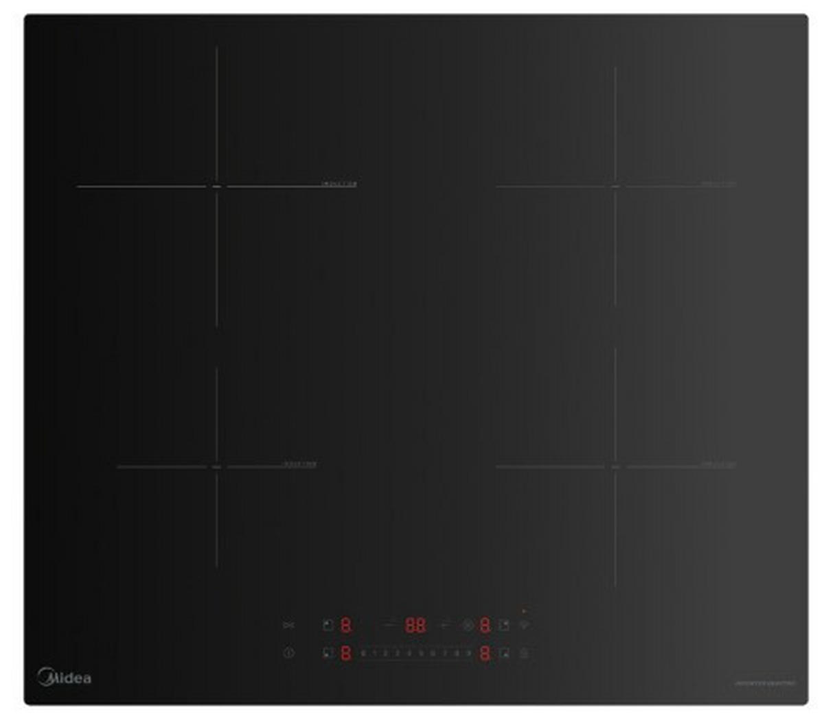 INDUKTIONSKOCHFELD MIH744E325GK  - Schwarz, Basics, Kunststoff/Metall (59/5.8/52cm) - Midea