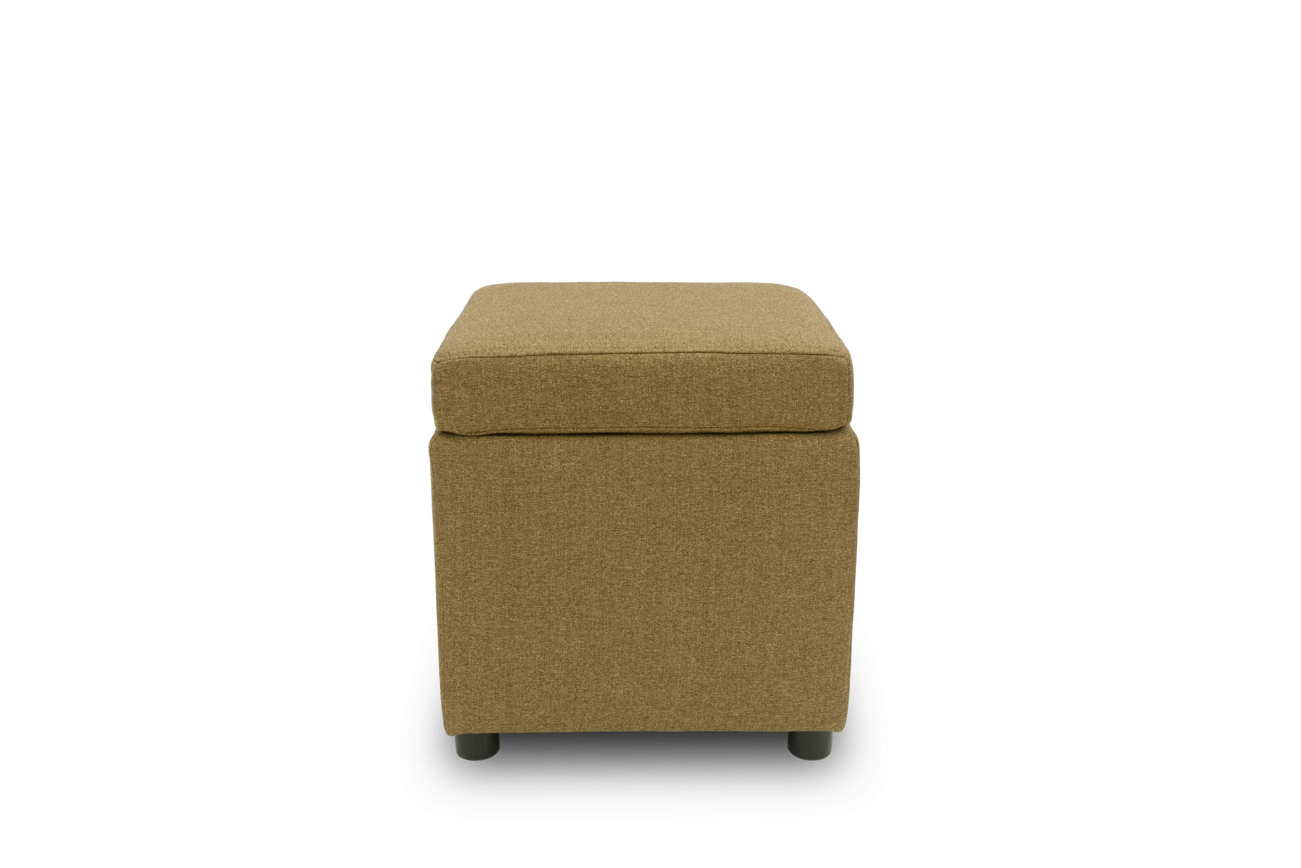 HOCKER in Textil Messingfarben  - Messingfarben/Schwarz, Design, Kunststoff/Textil (45/47/45cm) - LOOKS by W.Joop