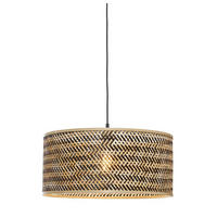 HÄNGLAMPA GOOD&MOJO  50/22 cm  - svart/naturfärgad, Trend (50/22cm) - Good & Mojo