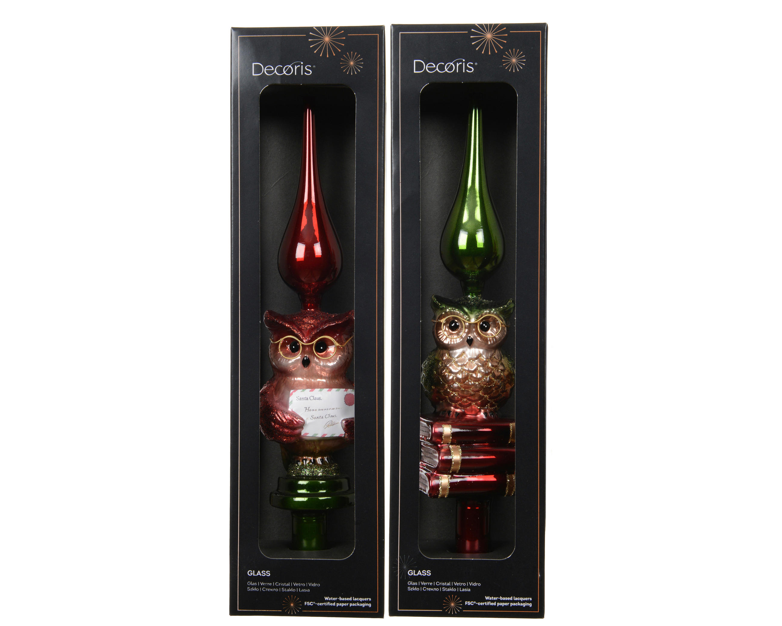 CHRISTBAUMSPITZE  - Multicolor, Basics, Glas (6.1/5.5/30.5cm)